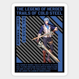 Kurt Vander | Trails Of Cold Steel Magnet